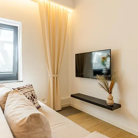 Boho Z Basenem Krytym I Jacuzzi Апартаменты Леба